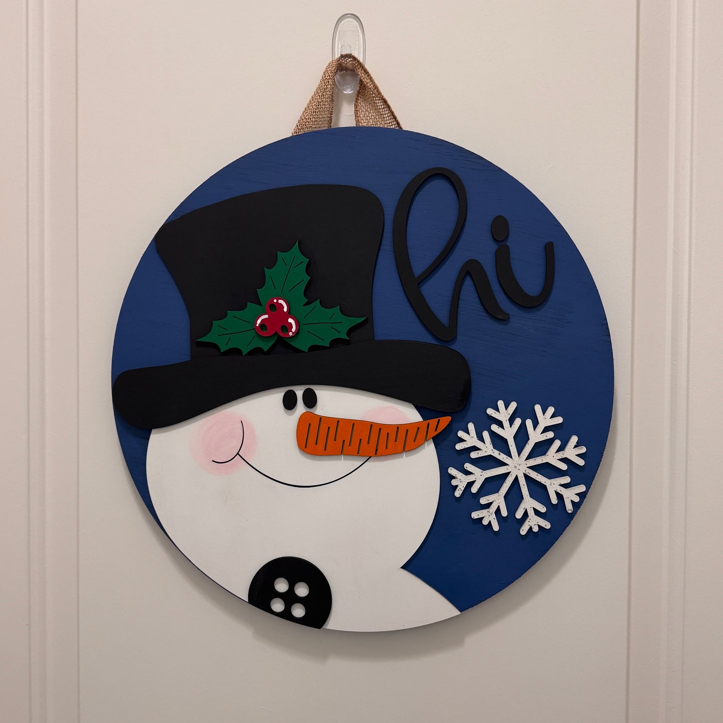 Door Hanger - Hi Frosty!