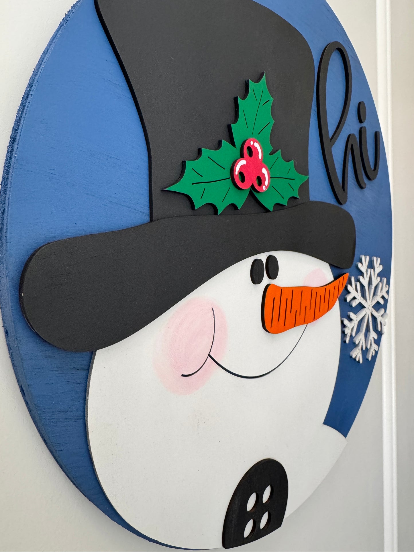 Door Hanger - Hi Frosty!