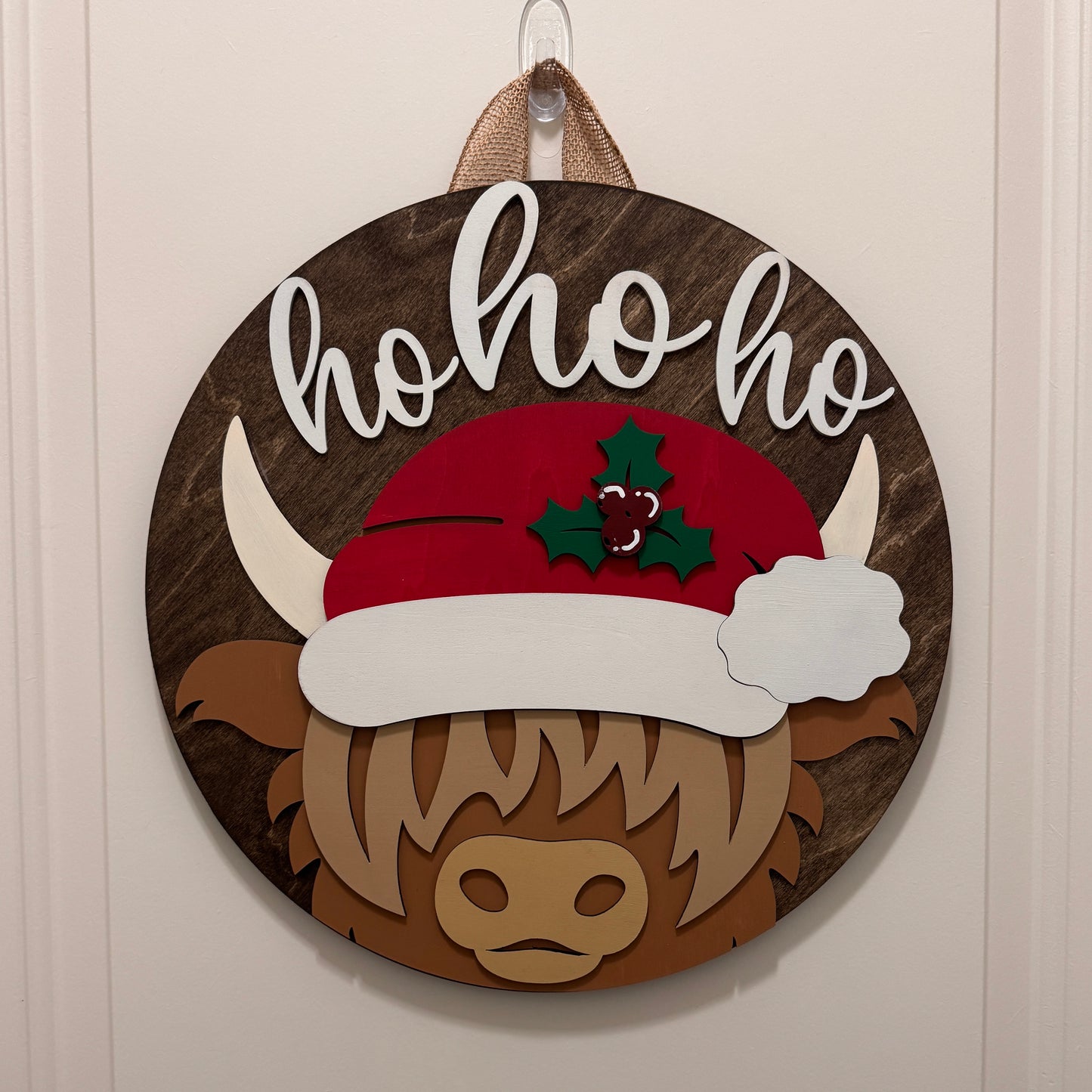 Door Hanger - Ho Ho Moo