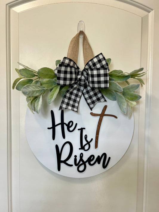 Door Hanger - He Is Risen