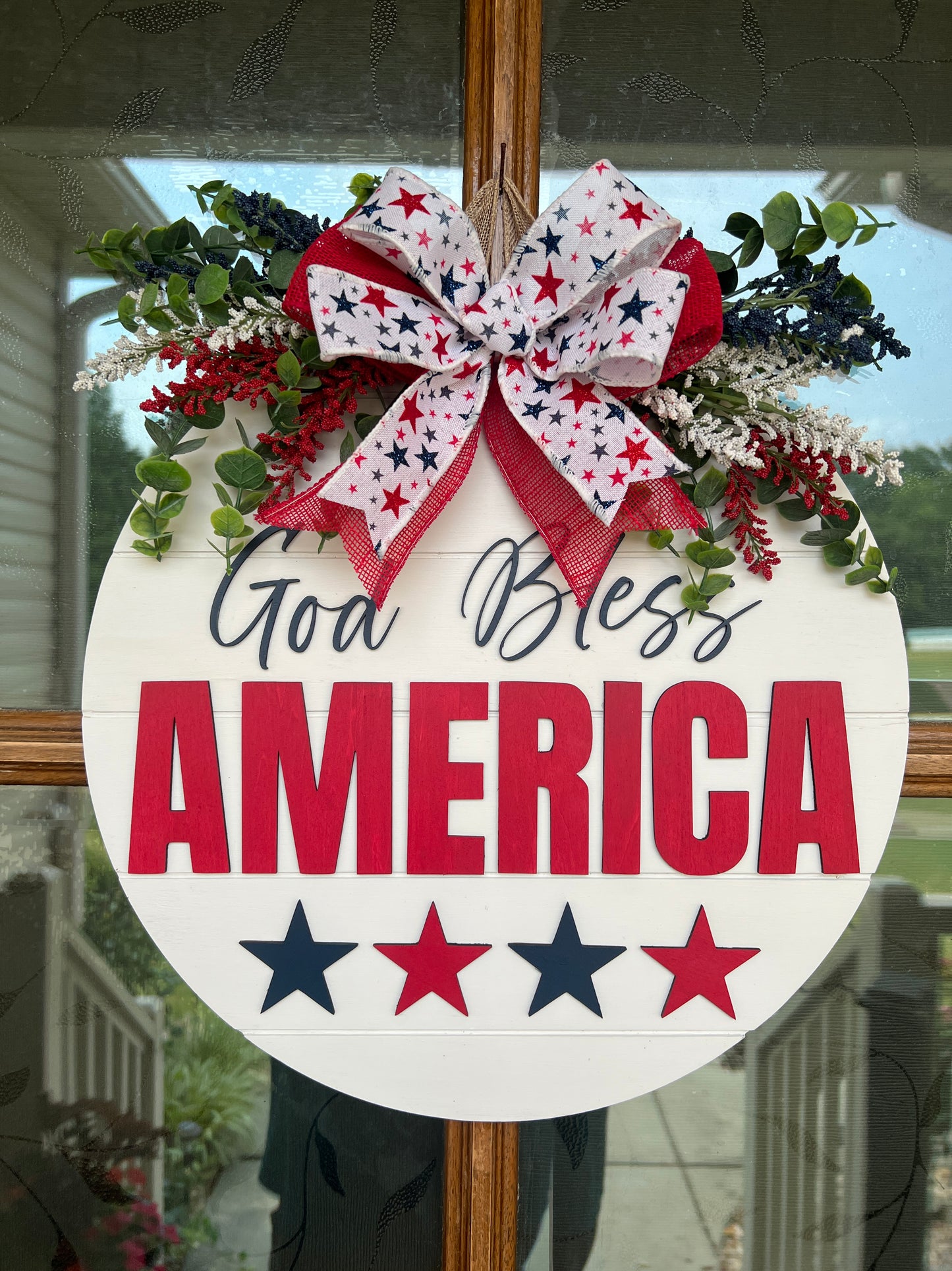 Door Hanger - God Bless America