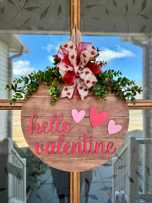 Valentine's Day Door Hanger