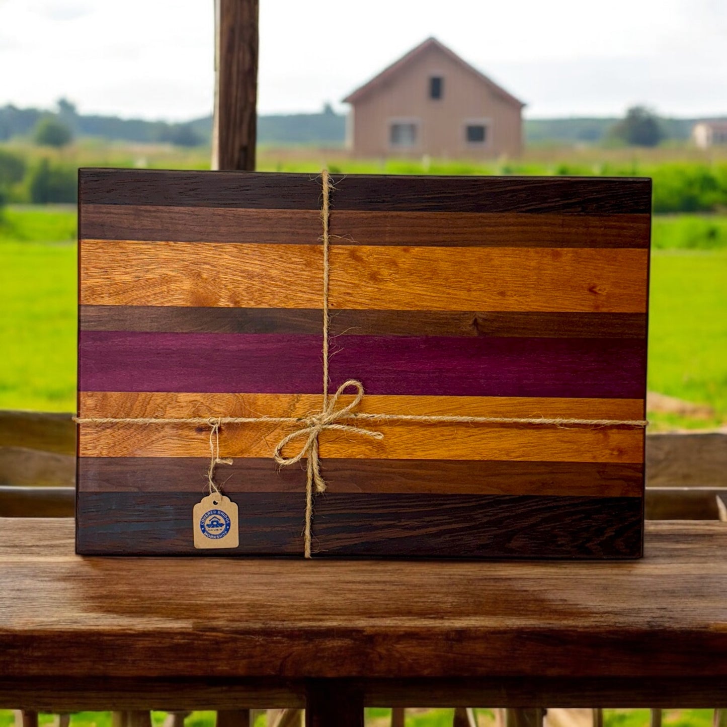 Cutting Board - "Purple Rain”