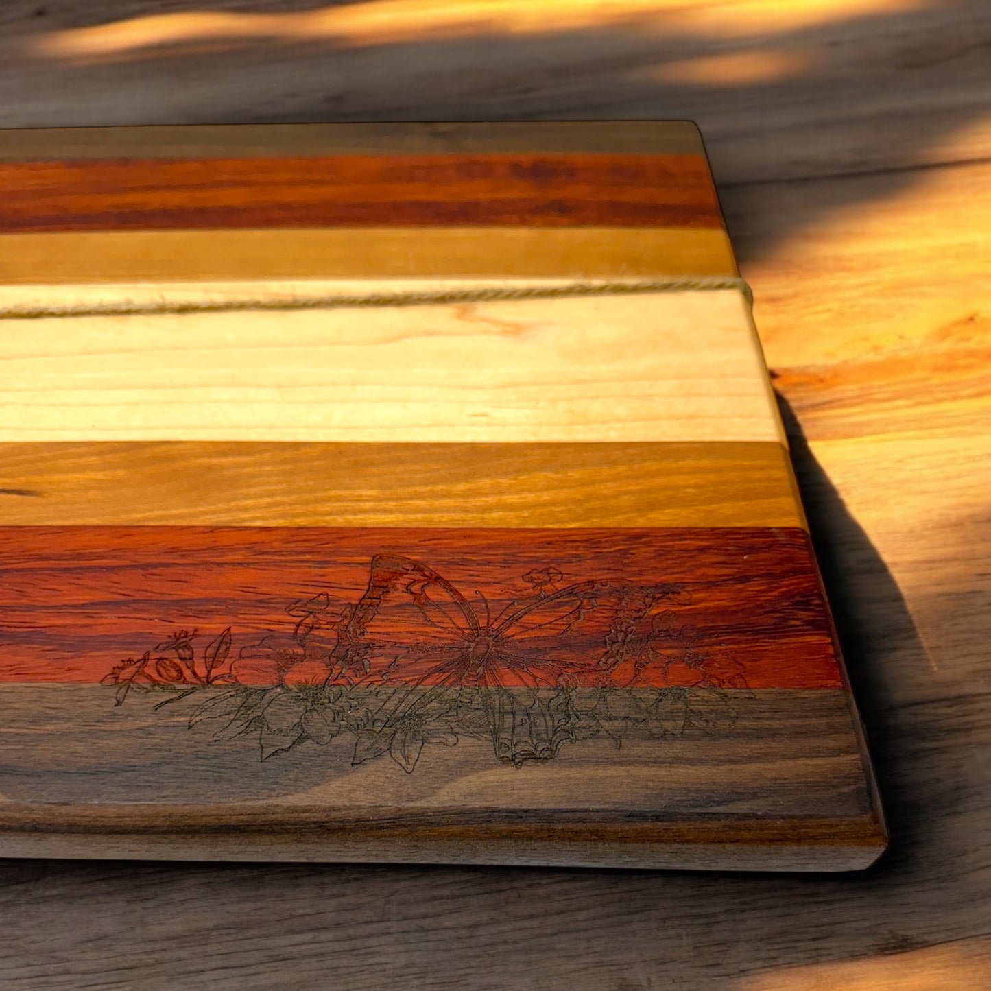 Butterfly Sunrise, Sunset - Cutting Board