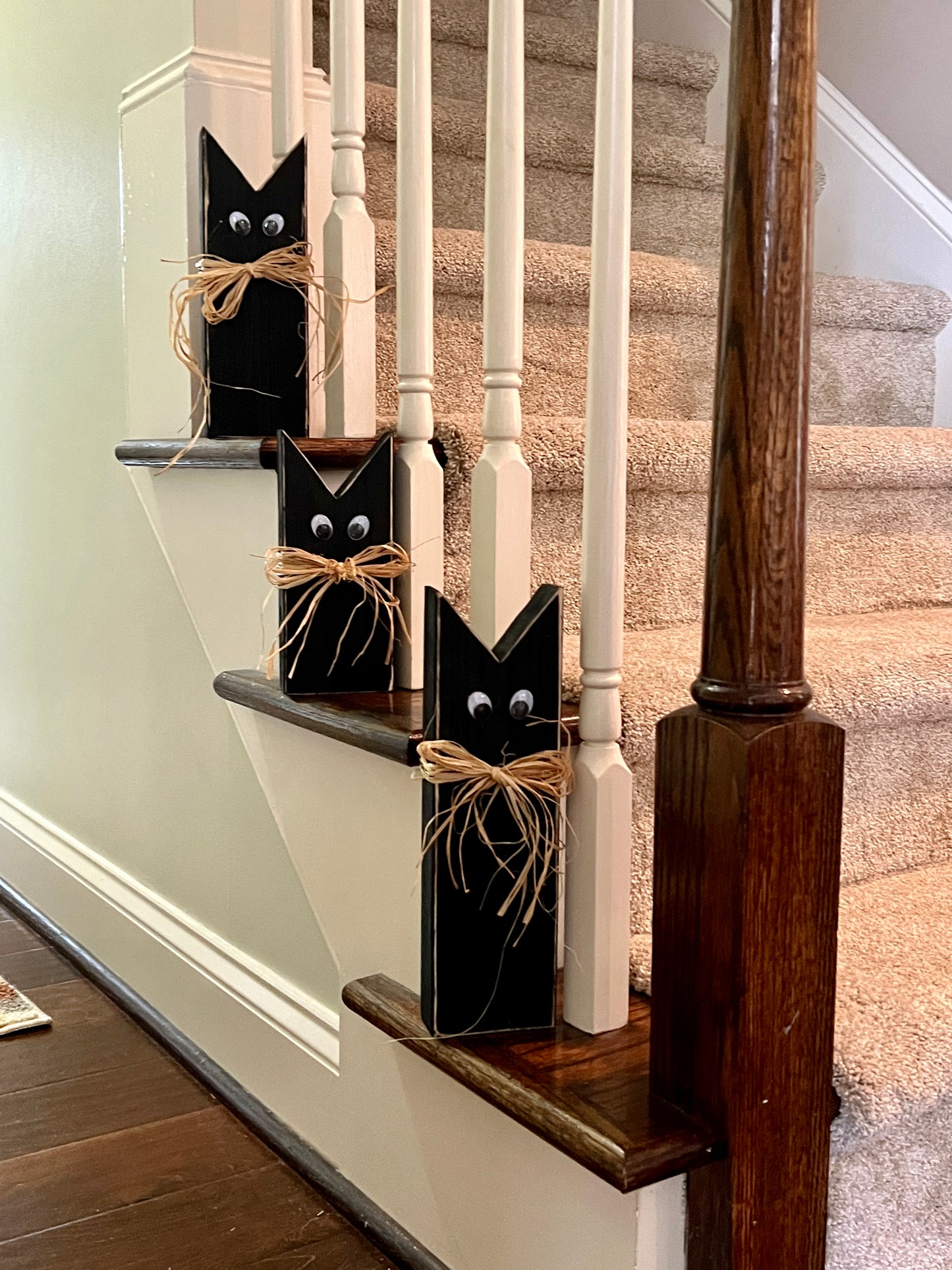 Rustic Black Cats