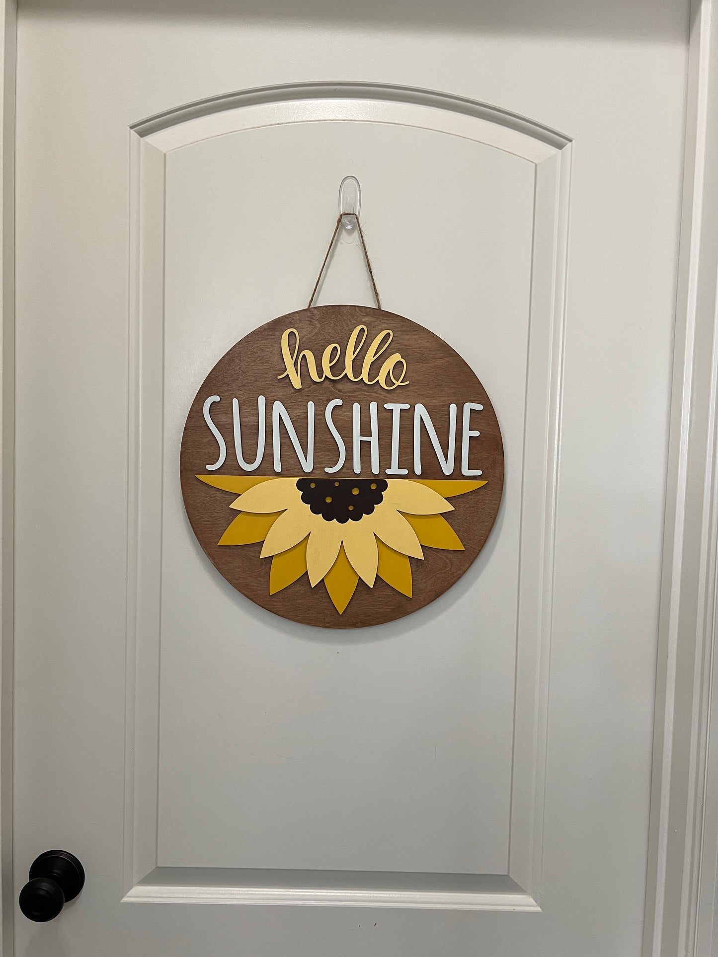 Door Hanger - Hello Big Sunshine!