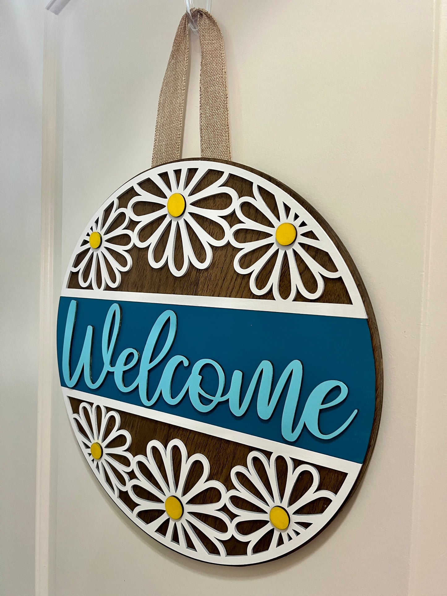 Door Hanger - Welcome Daisy