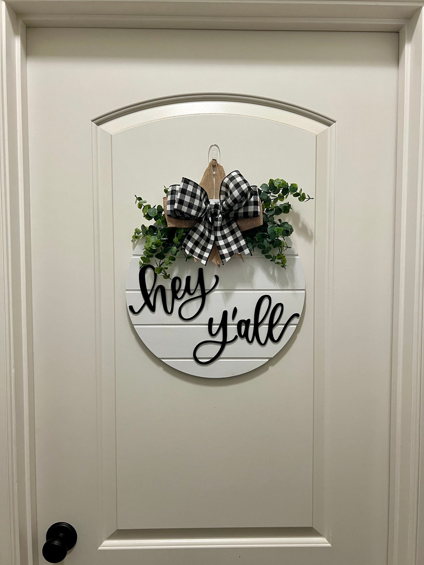 Door Hanger - Hey Y'All